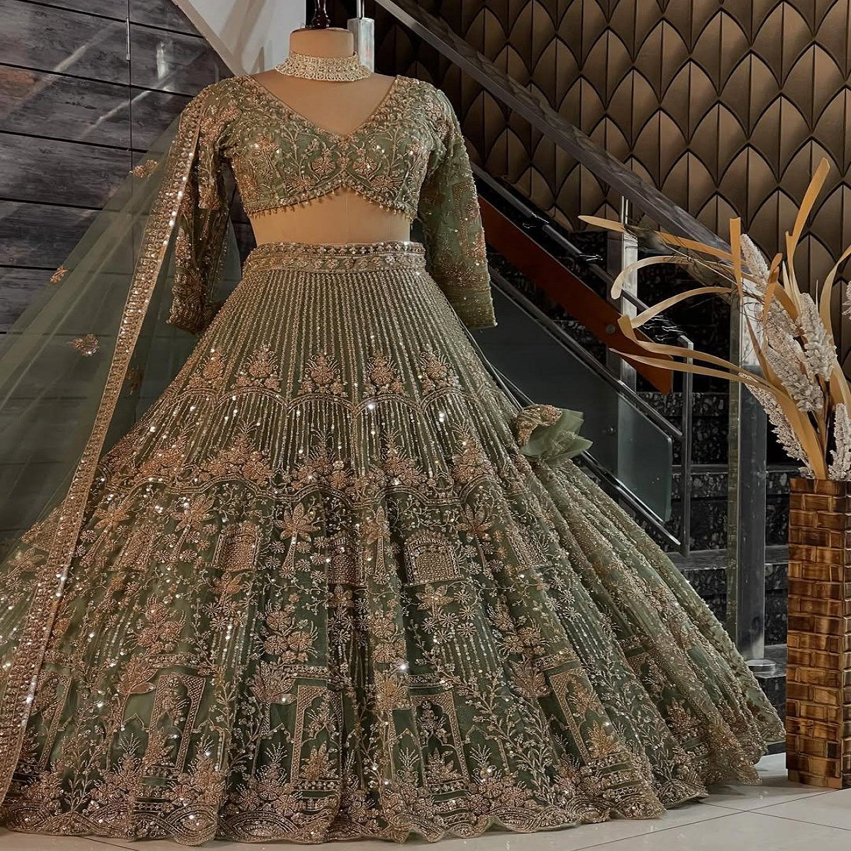 fashionkiya  Launching 4 meter flared Premium Quality Soft Net Lehenga, Exceptional Quality with Can-Can and Canvas Layers, A Perfect Fusion of Glamour and Comfort