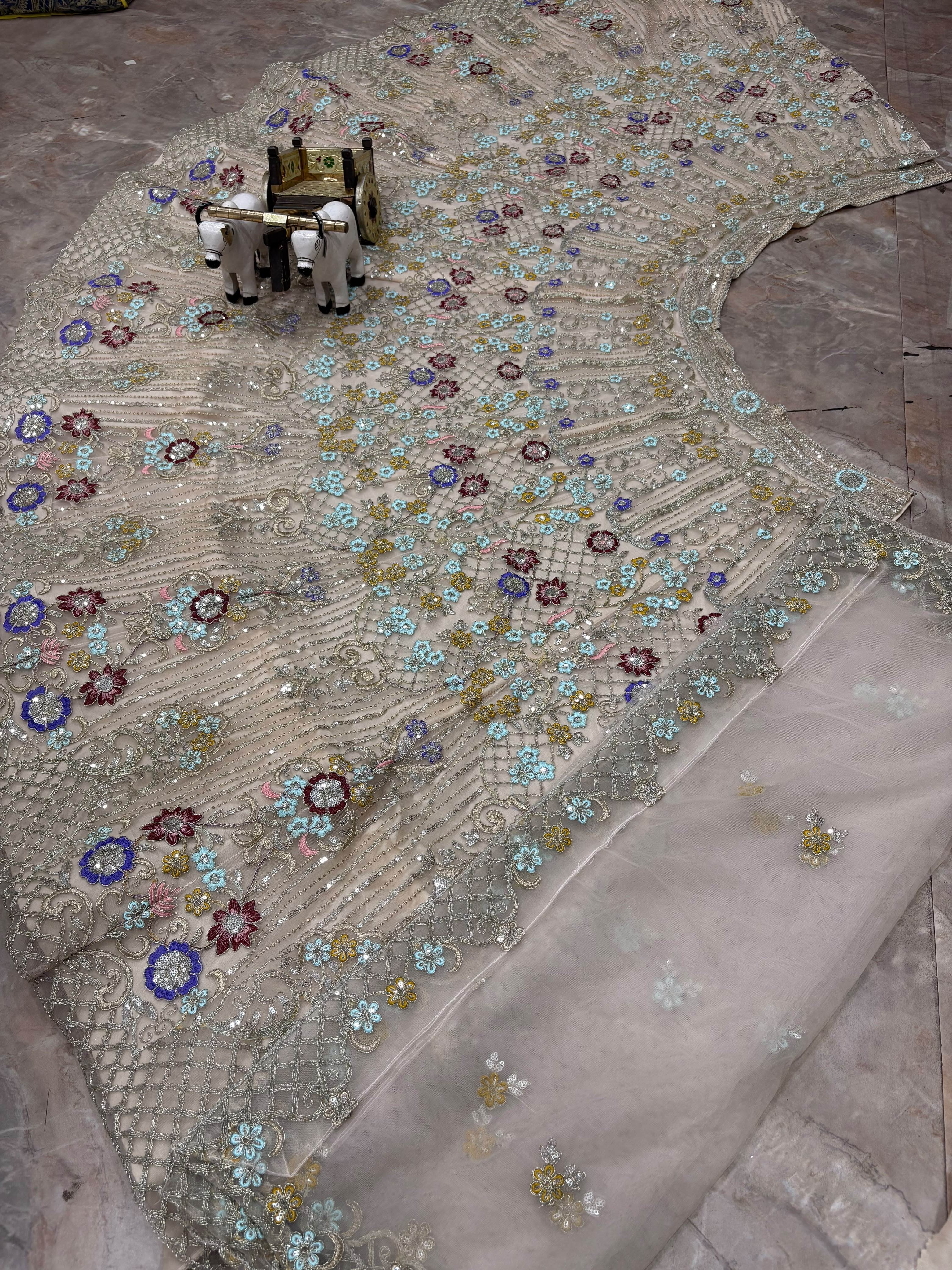 fashionkiya 4 Meter Flared Premium Butterfly Net Lehenga 🌟 ✨ Exceptional Quality • Can-Can + Canvas Layers • Glamour + Comfort