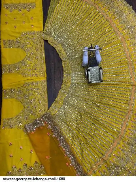 FASHIONKIYA NEWEST GEORGETTE LEHENGA CHOLI