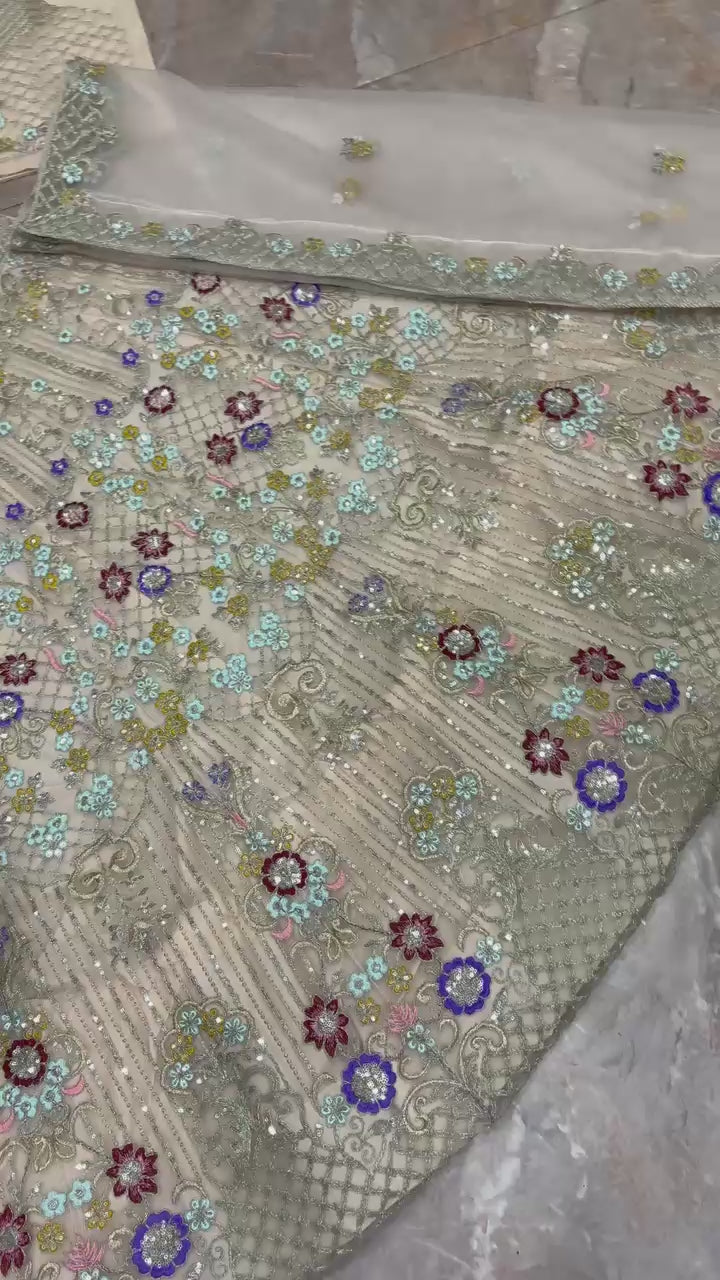 fashionkiya 4 Meter Flared Premium Butterfly Net Lehenga 🌟 ✨ Exceptional Quality • Can-Can + Canvas Layers • Glamour + Comfort