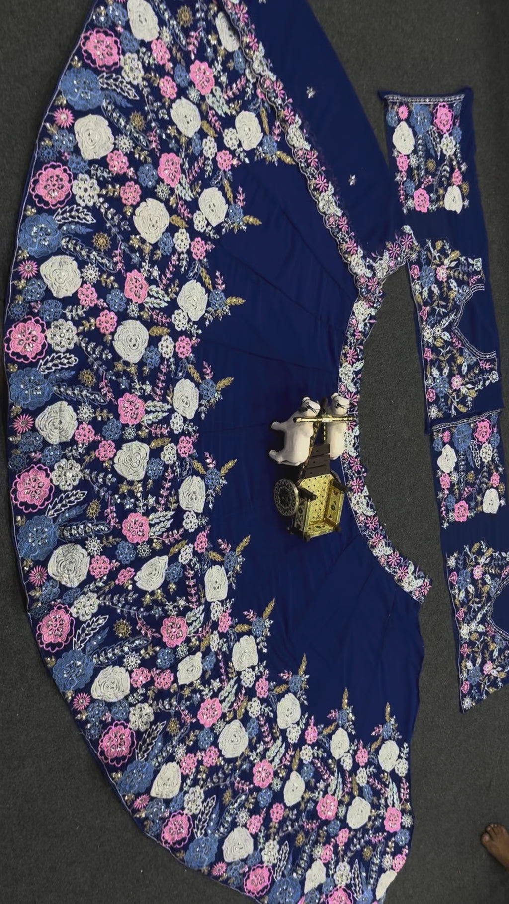 FASHIONKIYA HEAVY CHINNON SILK LEHENGA CHOLI