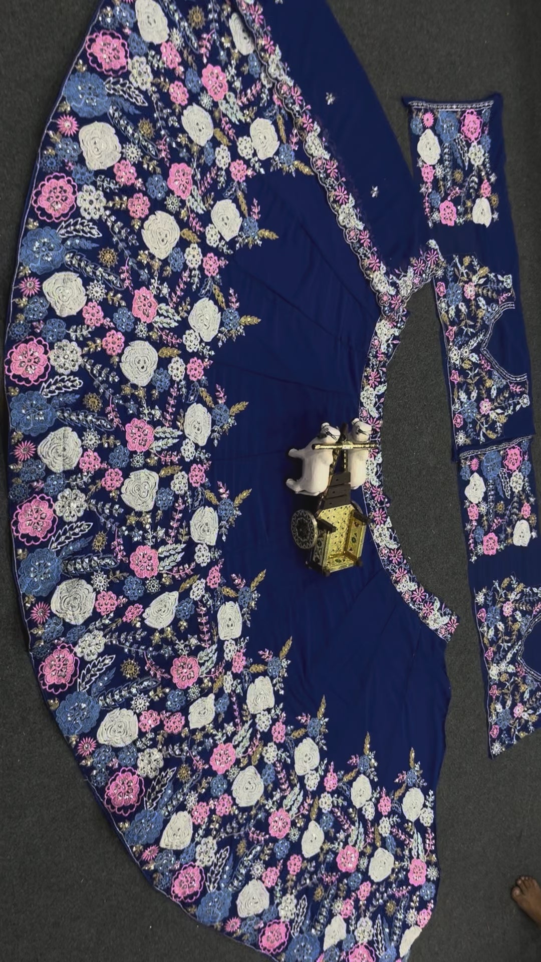 FASHIONKIYA HEAVY CHINNON SILK LEHENGA CHOLI
